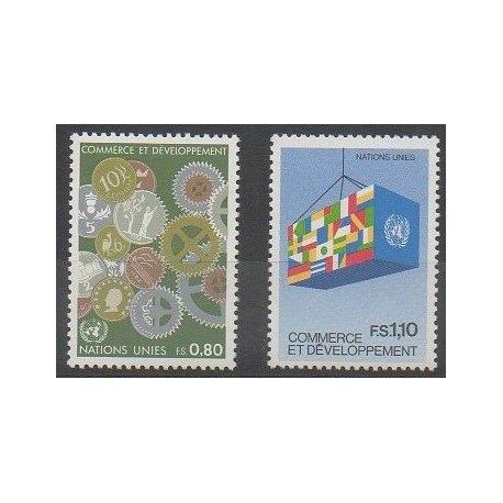 Nations Unies (ONU - Genève) - 1983 - No 115/116