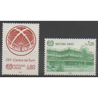 Acheter cette série de timbres des Nations Unies (ONU - Genève)  de l'année 1985 (No 127/128).