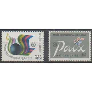 Buy this set of stamps of United Nations (UN - Geneva) of the year 1986 (Nb 145/146).