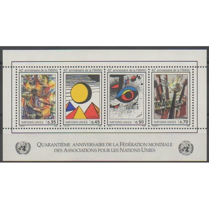 Acheter ce bloc-feuillet des Nations Unies (ONU - Genève)  de l'année 1986 (No BF4).