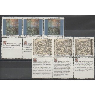 Acheter cette série de timbres des Nations Unies (ONU - Genève)  de l'année 1990 (No 196/201).