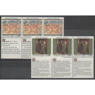 Acheter cette série de timbres des Nations Unies (ONU - Genève)  de l'année 1991 (No 216/221).