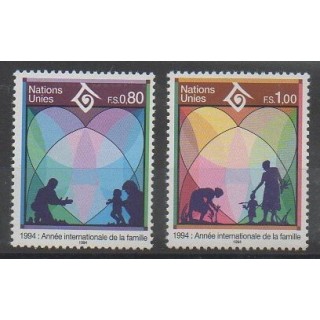 Acheter cette série de timbres des Nations Unies (ONU - Genève)  de l'année 1994 (No 263/264).
