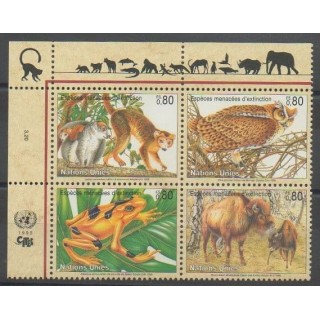 Acheter cette série de timbres des Nations Unies (ONU - Genève)  de l'année 1995 (No 283/286).