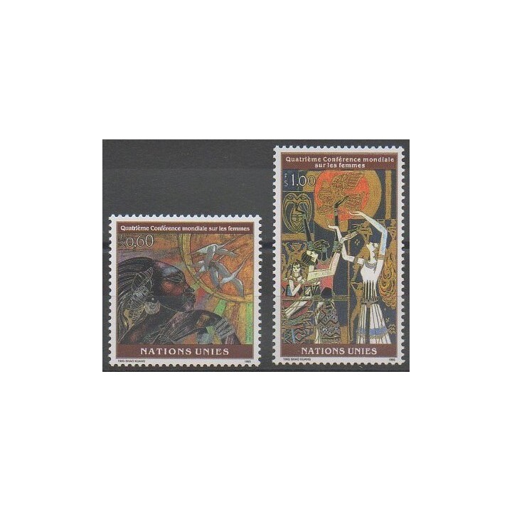 Acheter cette série de timbres des Nations Unies (ONU - Genève)  de l'année 1995 (No 291/292).