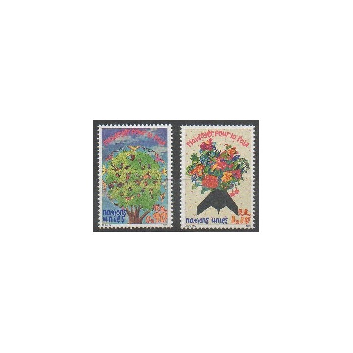 Buy this set of stamps of United Nations (UN - Geneva) of the year 1996 (Nb 319/320).
