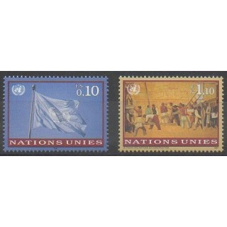 Buy this set of stamps of United Nations (UN - Geneva) of the year 1997 (Nb 323/324).