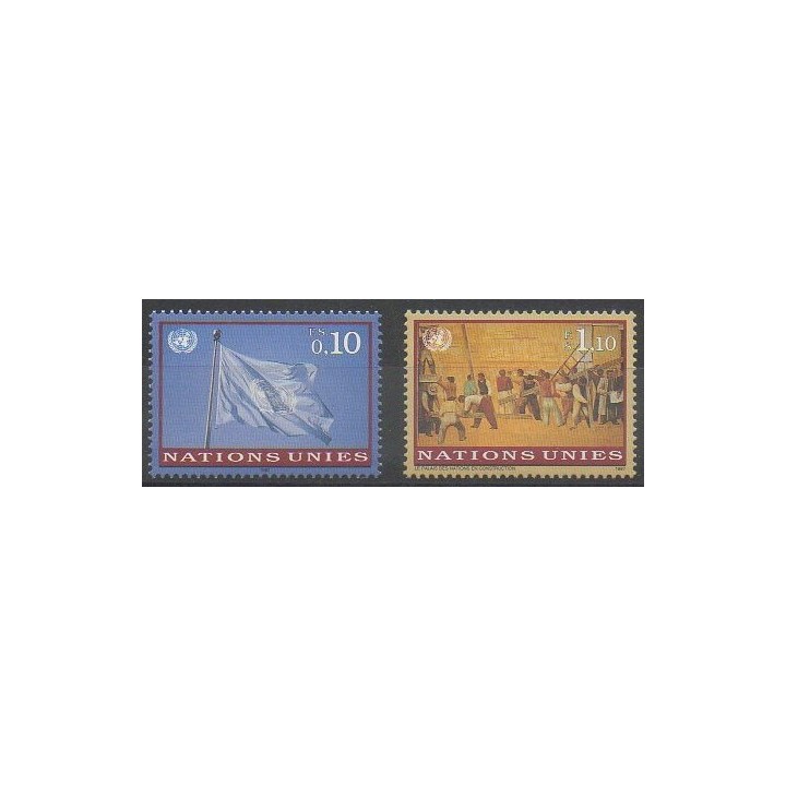 Acheter cette série de timbres des Nations Unies (ONU - Genève)  de l'année 1997 (No 323/324).
