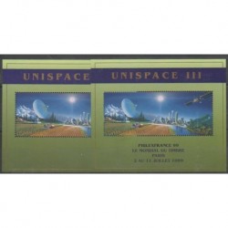 United Nations (UN - Geneva) - 1999 - Nb BF11/BF12 - Space - Philately