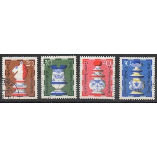 Timbres - Thème échecs - Allemagne occidentale (RFA - Berlin) - 1972- No 400/403