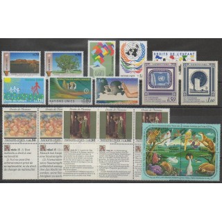 Buy the stamps of United Nations (UN - Geneva) of the year 1991 (Nb 202/221).