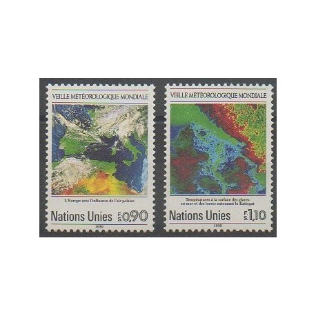 Nations Unies (ONU - Genève) - 1989 - No 176/177 - Sciences et Techniques