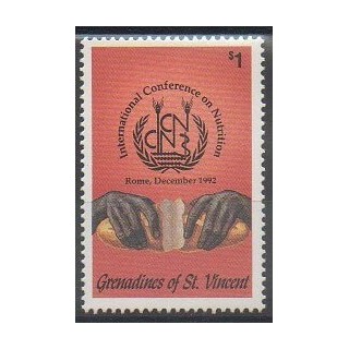 Acheter ce timbre de Saint-Vincent (Iles Grenadines) de l'année 1992 (No 784).