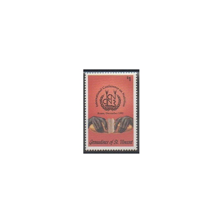 Buy this stamp of Saint Vincent (Grenadines) of the year 1992 (Nb 784).