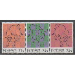 Saint-Vincent - 1997 - No 2994/2996 - Horoscope