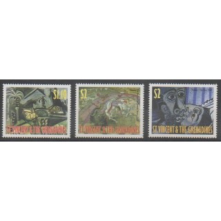 Acheter cette série de timbres de Saint-Vincent de l'année 1998 (No 3555/3557).