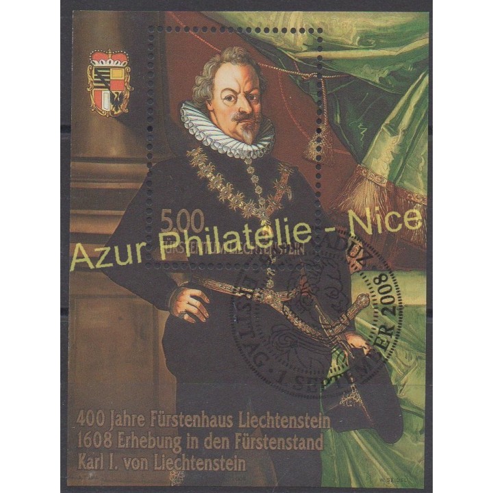 Stamps - Theme paintings - Liechtenstein - 2008 - Nb BF 20