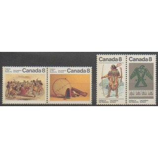 Acheter cette série de timbres du Canada de l'année 1975 (No 561/564).