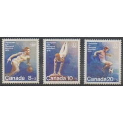 Canada - 1976 - Nb 591/593 - Summer Olympics