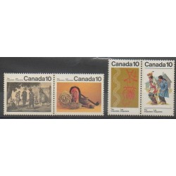 Canada - 1976 - Nb 611/614