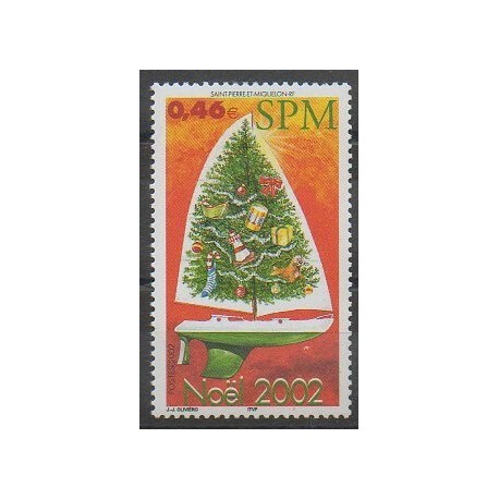 Saint-Pierre and Miquelon - 2002 - Nb 787 - Christmas
