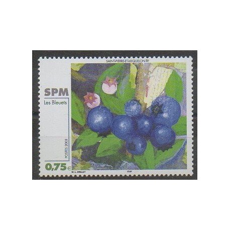 Saint-Pierre et Miquelon - 2003 - No 794 - Fruits ou légumes