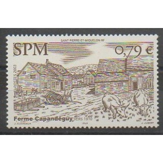 Buy this stamp of Saint-Pierre et Miquelon of the year 2003 (Nb 792).