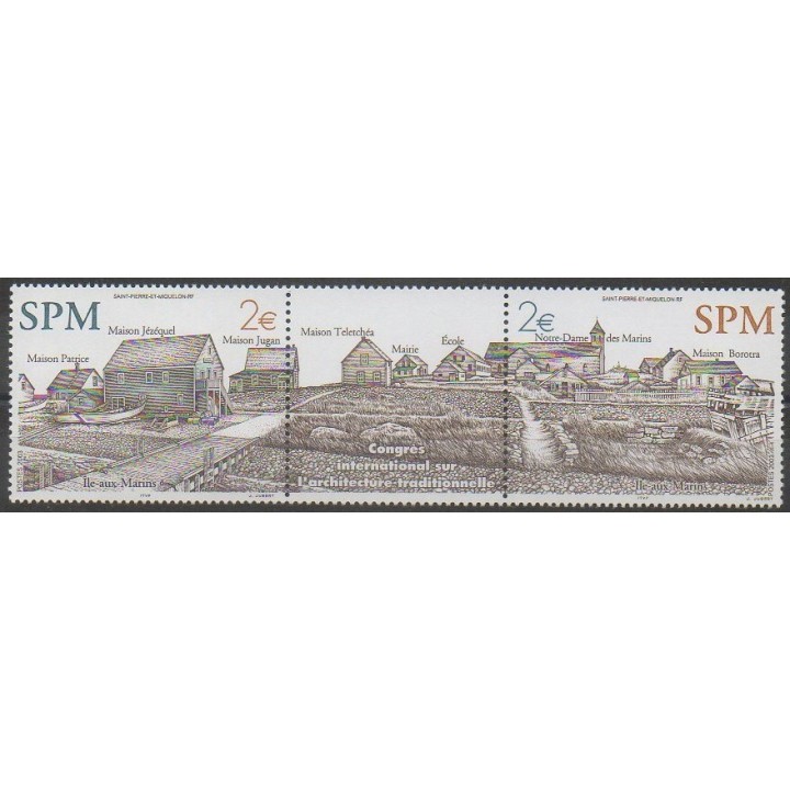 Buy this set of stamps of Saint-Pierre et Miquelon of the year 2003 (Nb 796/797).