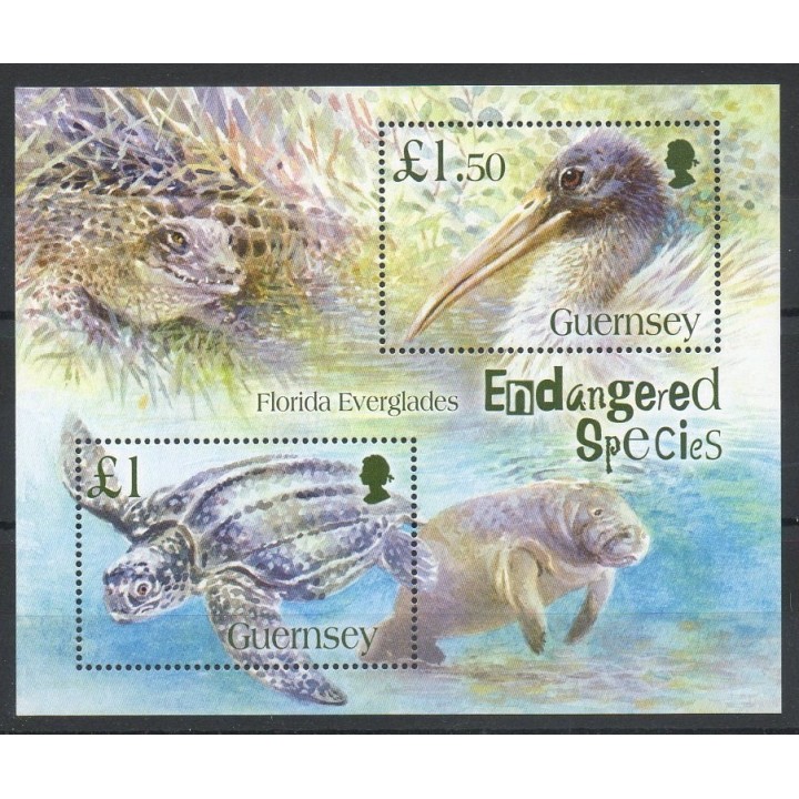 Timbres - Thème animaux divers - Guernesey - 2006- No BF 58