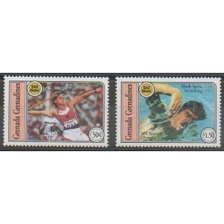 Buy this set of stamps of Grenadines of the year 1994 (Nb 1590/1591).