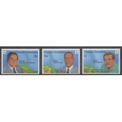 Grenadines - 1994 - No 1656/1658 - Célébrités