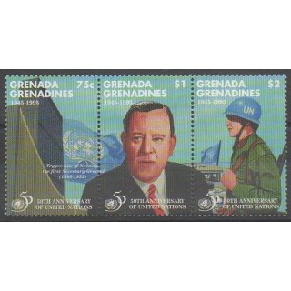 Acheter cette série de timbres de Grenadines de l'année 1995 (No 1683/1685).