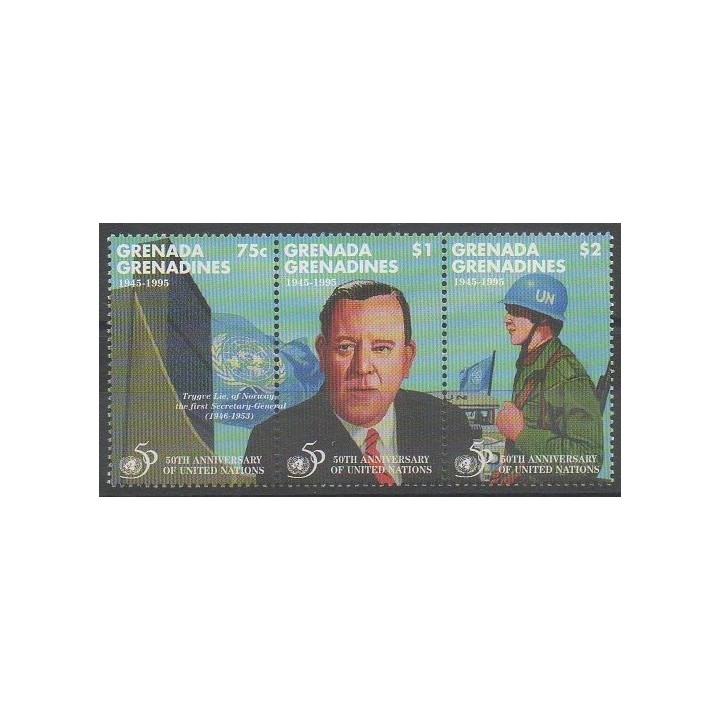 Buy this set of stamps of Grenadines of the year 1995 (Nb 1683/1685).