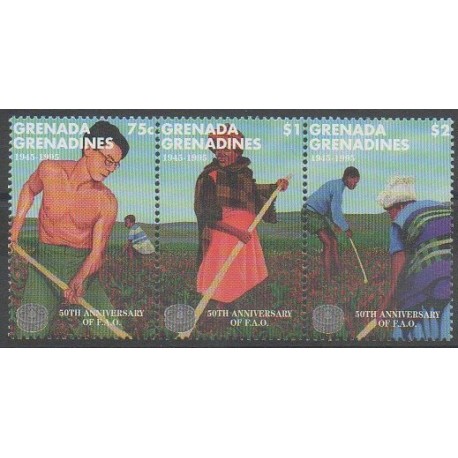 Grenadines - 1995 - Nb 1723/1725