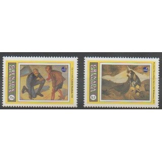 Buy this set of stamps of Grenadines of the year 1993 (Nb 1441/1442).