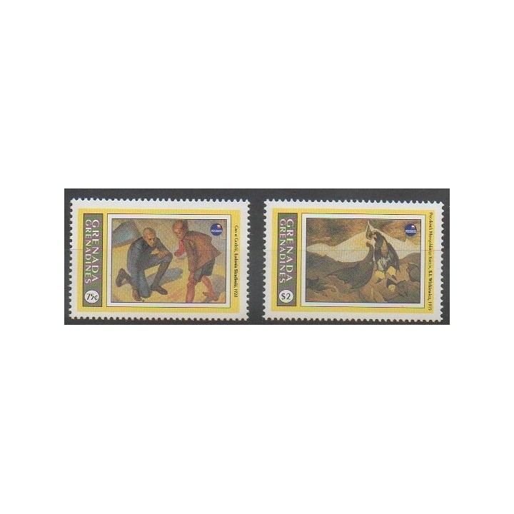 Acheter cette série de timbres de Grenadines de l'année 1993 (No 1441/1442).
