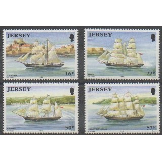 Buy this set of stamps of Jersey of the year 1992 (Nb 568/571).