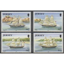 Jersey - 1992 - Nb 568/571 - Boats