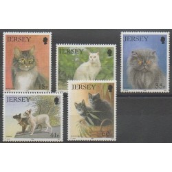 Jersey - 1994 - No 639/643 - Chats