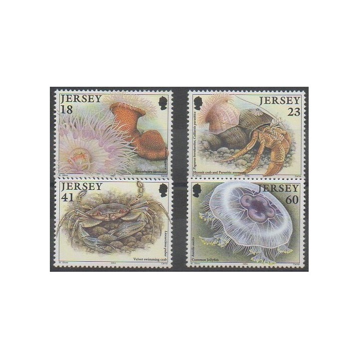 Buy this set of stamps of Jersey of the year 1994 (Nb 659/662).