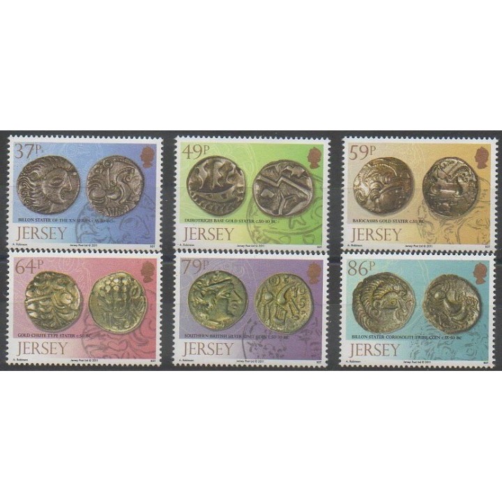 Acheter cette série de timbres de l'île de Jersey de l'année 2011 (No 1669/1674).