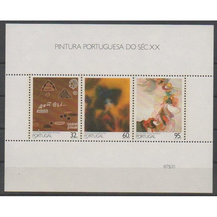 Acheter ce bloc-feuillet du Portugal de l'année 1990 (No BF71).