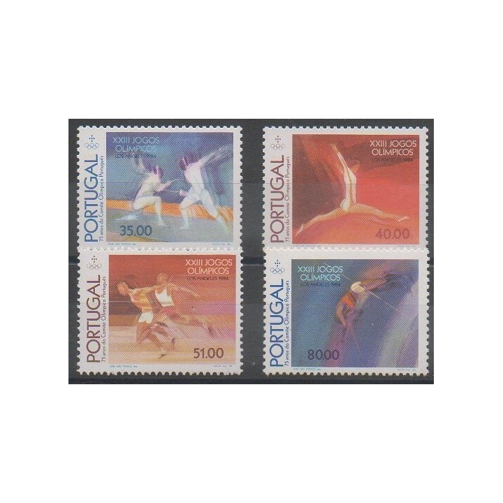 Buy this set of stamps of Portugal of the year 1984 (Nb 1614/1617).