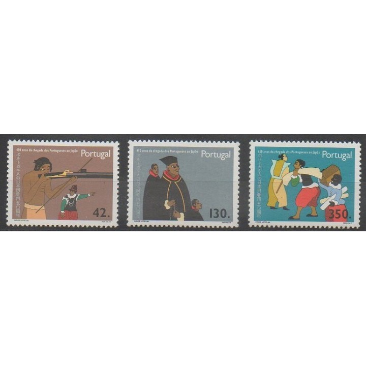 Buy this set of stamps of Portugal of the year 1993 (Nb 1959/1961).