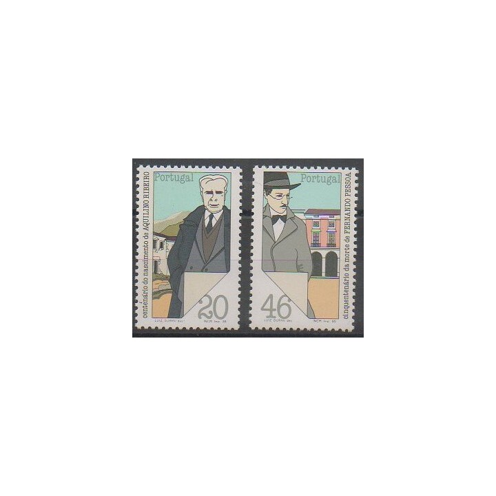 Buy this set of stamps of Portugal of the year 1985 (Nb 1644/1645).