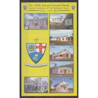 Buy this set of stamps of Nevis of the year 2001 (Nb 1498A/1498G).