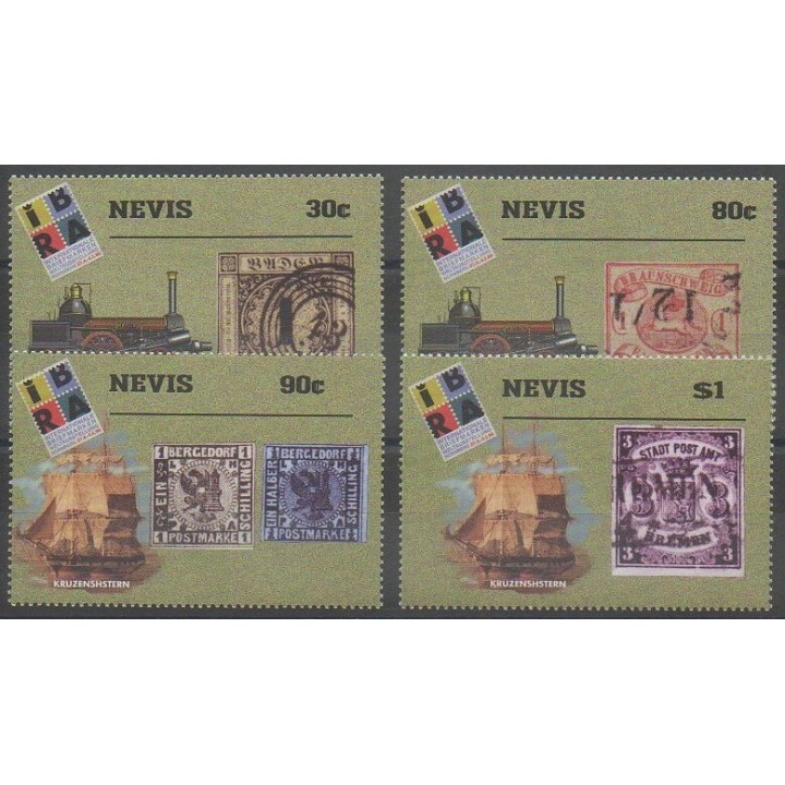 Acheter cette série de timbres de l'île de Nevis de l'année 1999 (No 1263/1266).