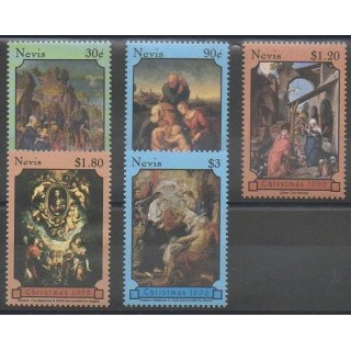 Buy this set of stamps of Nevis of the year 1999 (Nb 1295/1299).