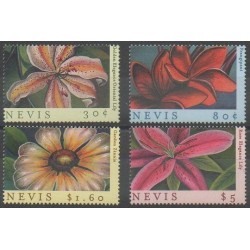 Nevis - 2000 - Nb 1445/1448 - Flowers