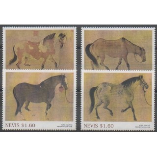 Acheter cette série de timbres de l'île de Nevis de l'année 2002 (No 1572/1575).